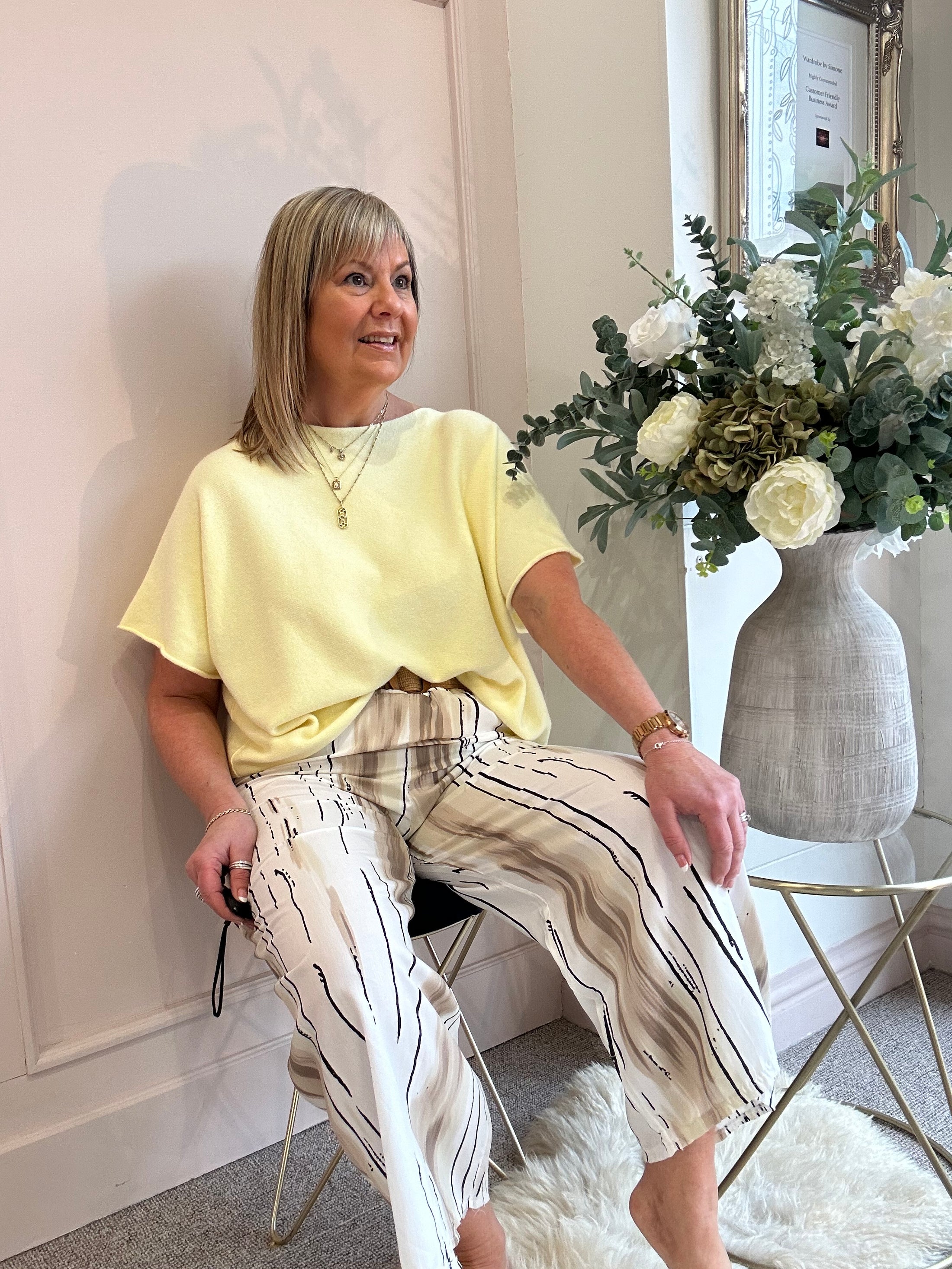 Little Knit Jumper - Lemon - Wardrobe By Simone