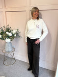 Load image into Gallery viewer, LA Jumper - Cream & Leopard
