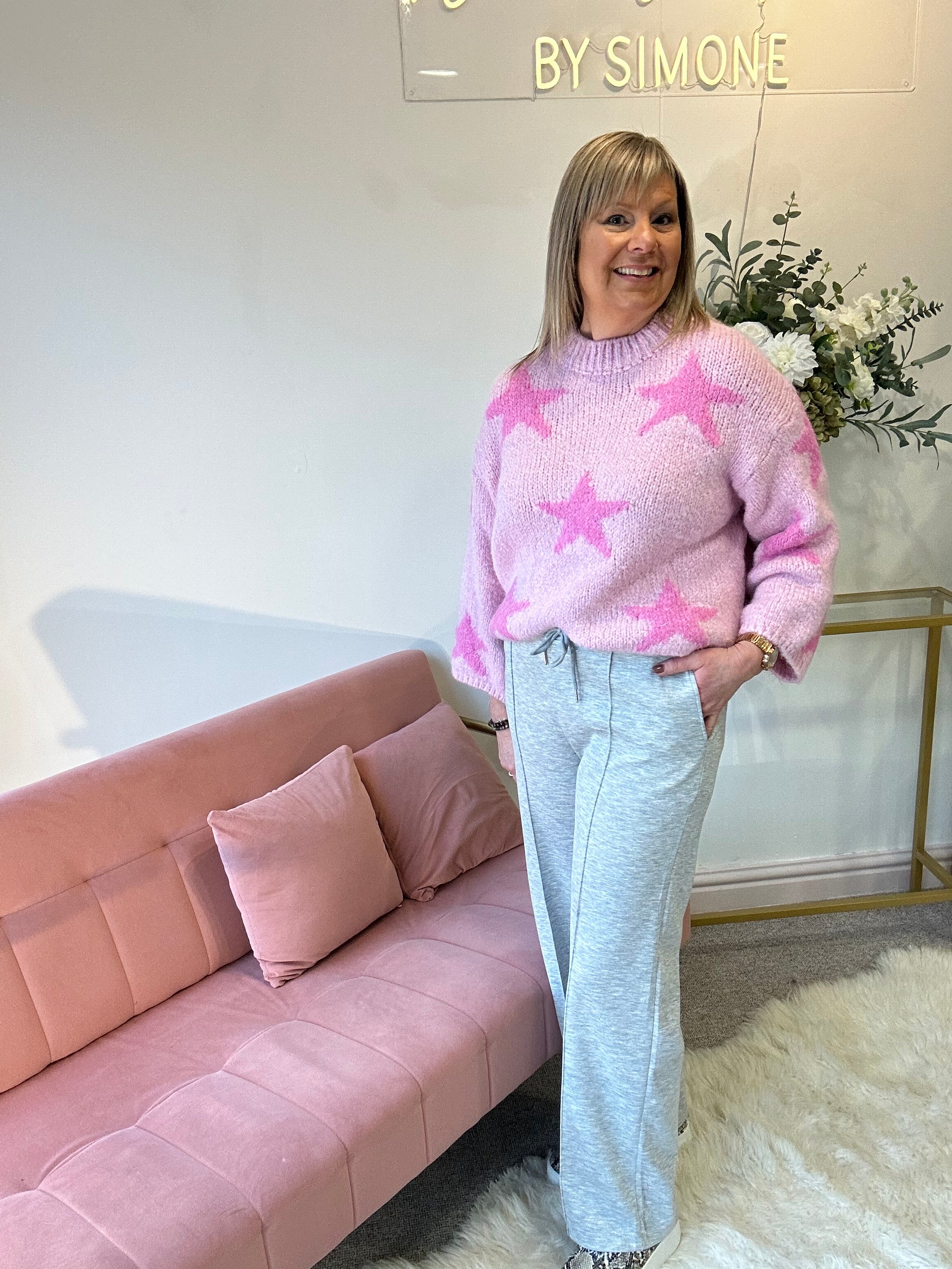 Comfy Lounge Pant - Grey - Wardrobe By Simone