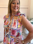 Load image into Gallery viewer, Under The Sea Maxi Dress - Pink/Yellow - Wardrobe By Simone
