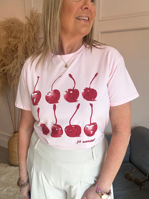 Cherry Gems T Shirt - Pink