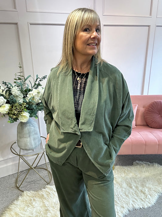 Corduroy Jacket - Green