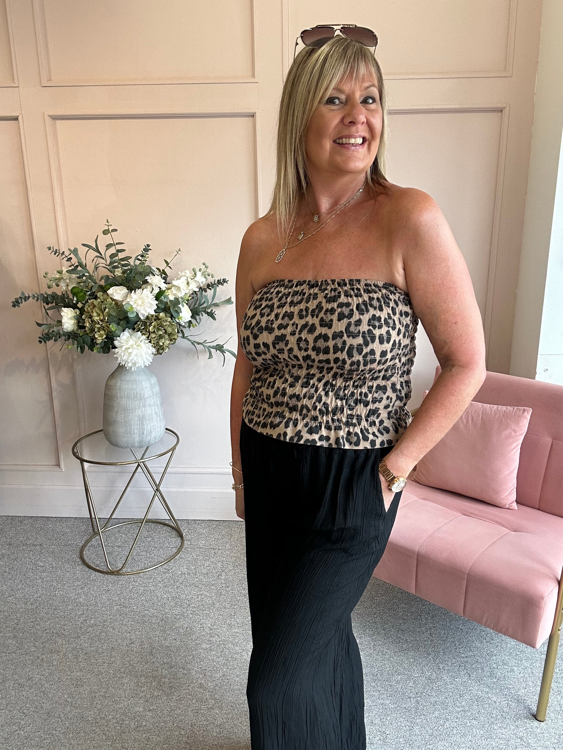 Bandeau Top  - Leopard