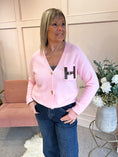 Load image into Gallery viewer, H Cardigan - Pink
