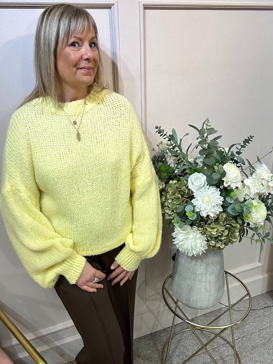 Cosy Jumper - Yellow