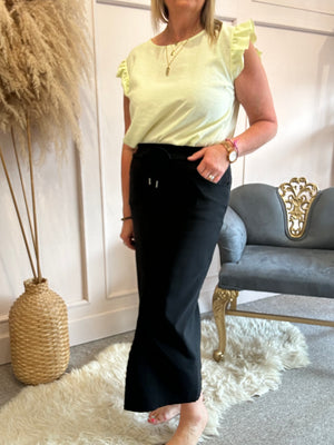 Magic Pencil Skirt - Black