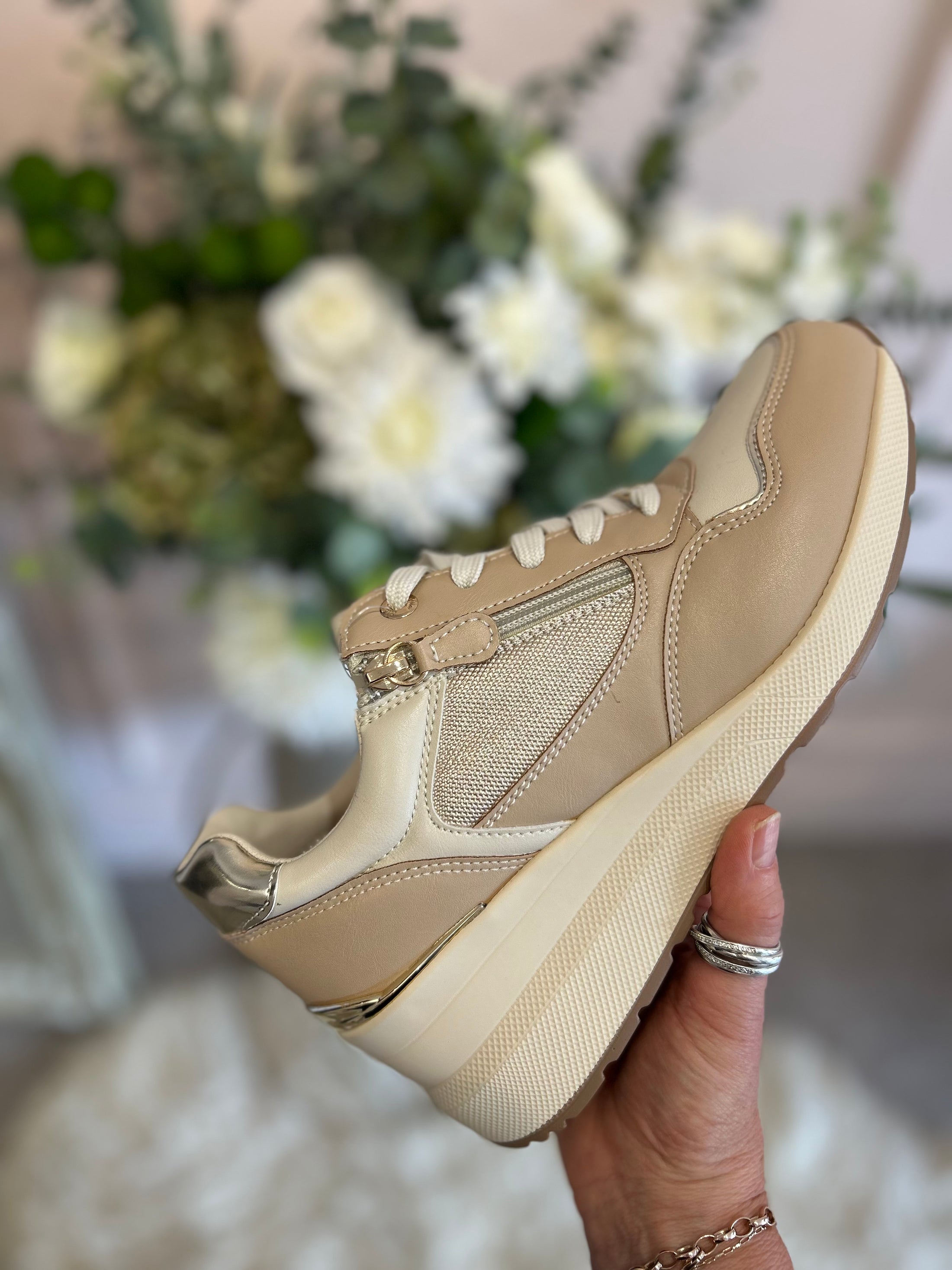 Dallas Trainer - Nude - Wardrobe By Simone