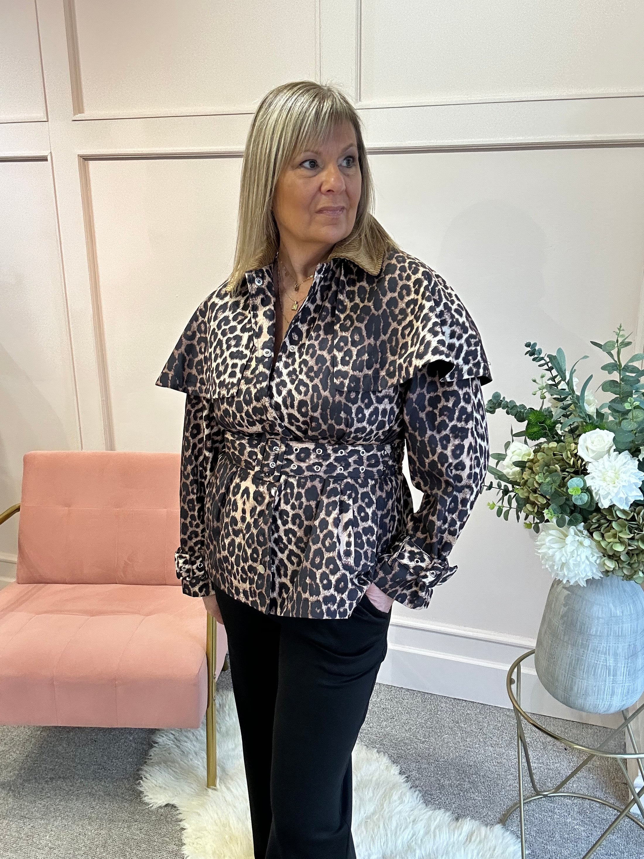 Jacket - Leopard - Wardrobe By Simone