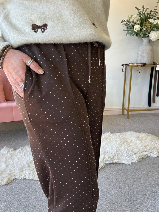 Twinkle Sparkle Pant - Brown