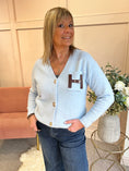 Load image into Gallery viewer, H Cardigan - Pale Blue
