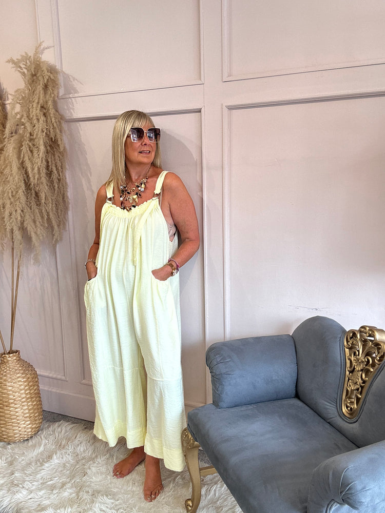 Fun dungarees - Yellow - Wardrobe By Simone