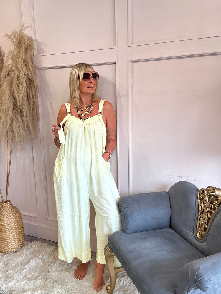 Fun dungarees - Yellow - Wardrobe By Simone
