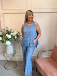 Load image into Gallery viewer, Sleeveless Top - Mid Blue
