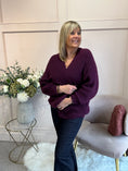 Load image into Gallery viewer, Soft Easy Cardigan - Plum
