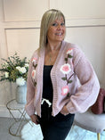 Load image into Gallery viewer, Pretty Flowers Cardigan - Dusky Pink
