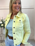 Load image into Gallery viewer, Denim Jacket - Lemon
