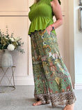 Load image into Gallery viewer, In The Jungle Wide Leg Trouser - Khaki
