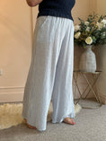Load image into Gallery viewer, Dare To Stand Out Striped Pant - Blue/White

