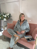 Load image into Gallery viewer, Ribbed Cosy Lounge Set - Light Grey
