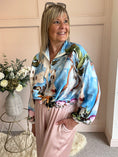 Load image into Gallery viewer, Santorini  Jacket - Blues
