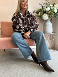 Load image into Gallery viewer, Leopard Jacket/Shirt - Brown
