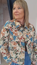 Load image into Gallery viewer, Vintage Floral  Canvas Jacket - Beige/Mix - Wardrobe By Simone
