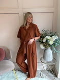 Load image into Gallery viewer, Barrel Cord  Pant - Terracotta
