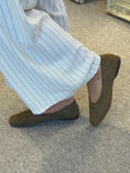 Load image into Gallery viewer, Camille Faux Suede ballet Shoe - Taupe
