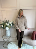 Load image into Gallery viewer, Cosy Zip Fleece - Taupe
