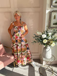 Load image into Gallery viewer, Floral Tribal Sun Dress - Mix/White - Wardrobe By Simone
