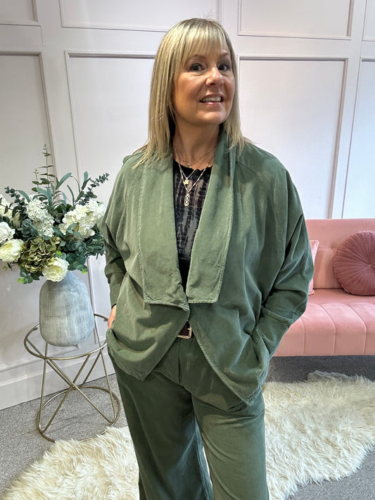 Corduroy Jacket - Green