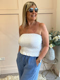Load image into Gallery viewer, Bandeau Top  - White
