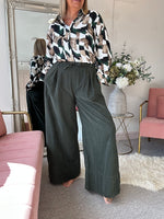 Wide Corduroy Pant - Khaki