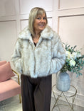 Load image into Gallery viewer, Glam Faux Fur Jacket - Foxy White

