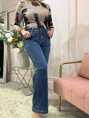 Super Cool Wide Jean - Blue