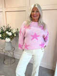 Load image into Gallery viewer, Star Jumper - Pink/Fuchsia
