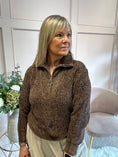 Load image into Gallery viewer, Zip Soft Jumper - Brown
