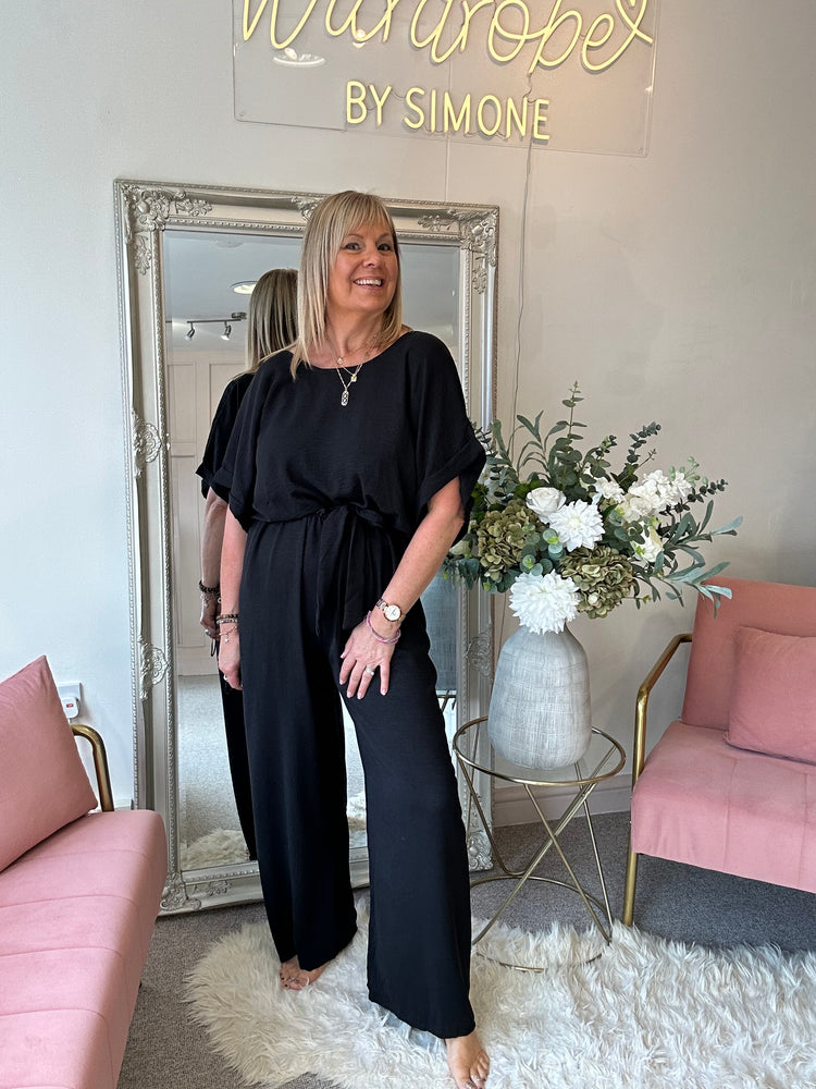 Stylish Jumpsuit - Black