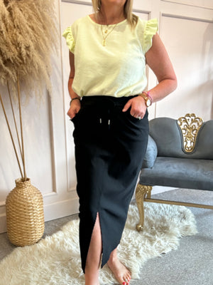 Magic Pencil Skirt - Black