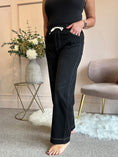 Load image into Gallery viewer, Jean Style Lounge Pant - Black
