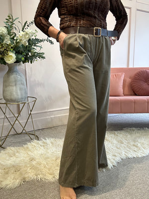 Corduroy Trouser  - Taupe