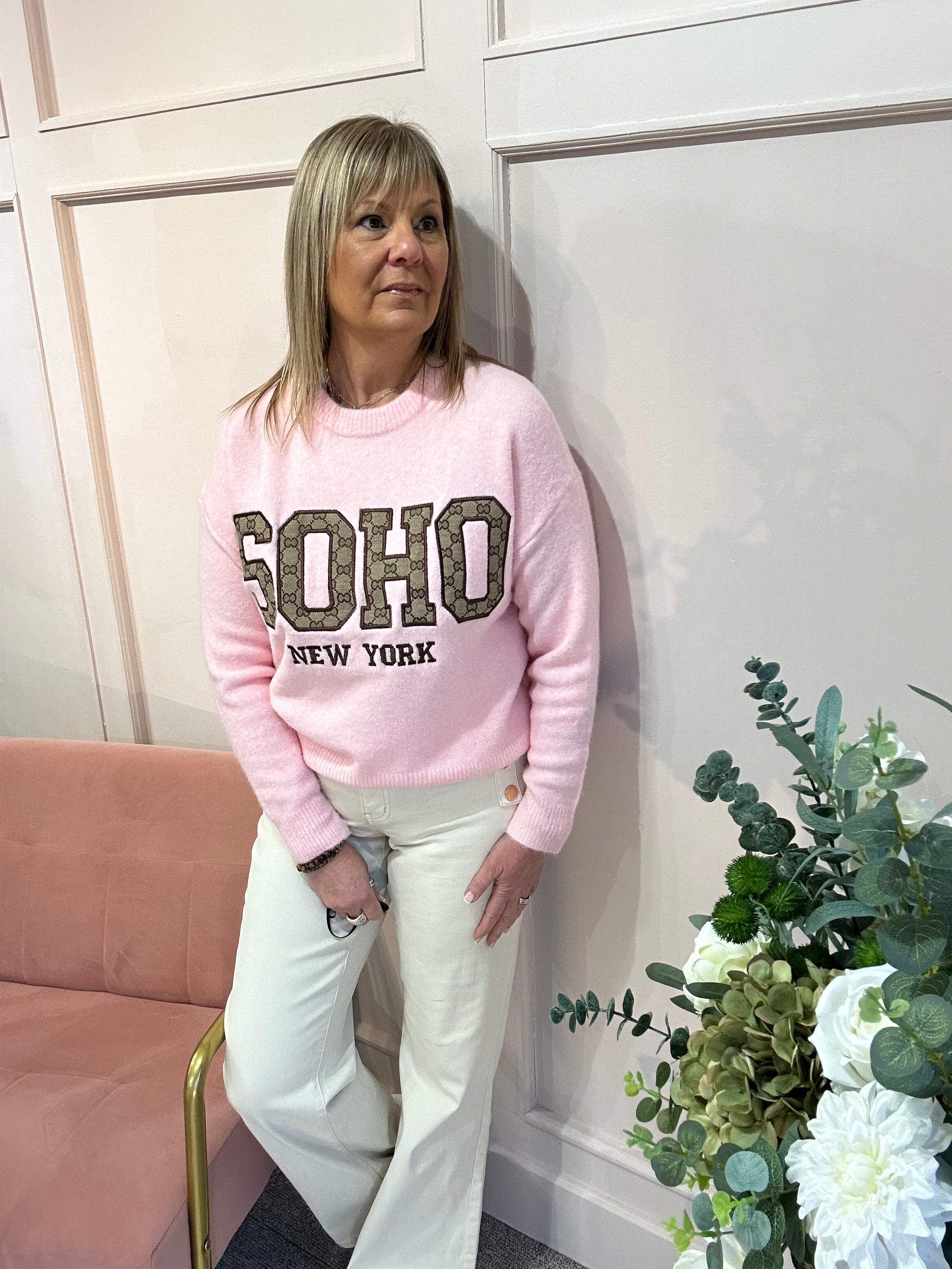 SOHO Jumper - Pale Pink