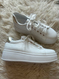 Load image into Gallery viewer, Touch Of Gold Chunky Trainer - White - Wardrobe By Simone
