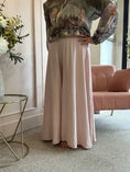 Load image into Gallery viewer, Deep Elasticated Waist Wide Pant - Dusky Pink
