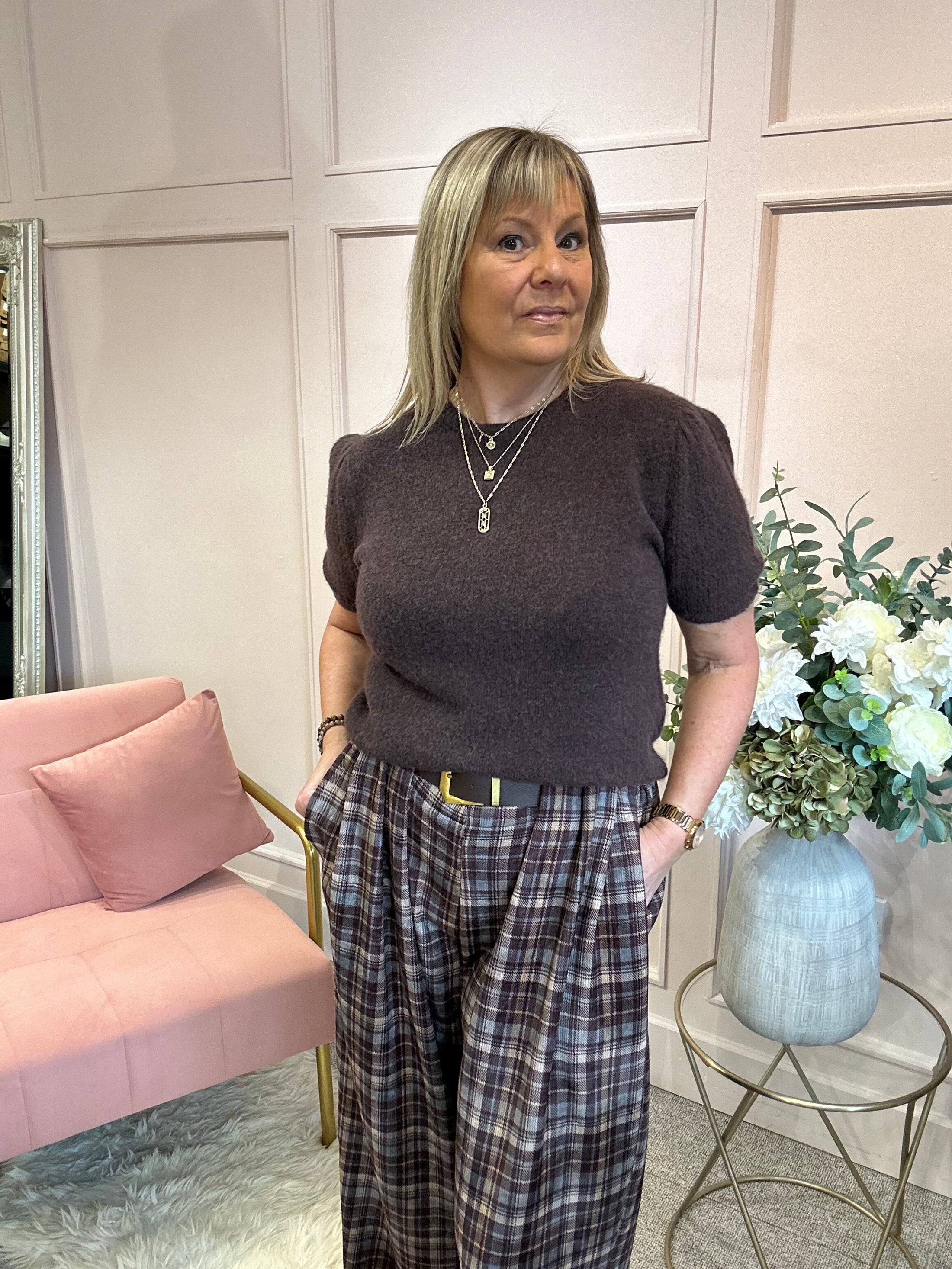 Cute Cosy Jumper - Brown