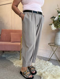 Load image into Gallery viewer, Blazer Oversized And Pant - Beige Coffee - Wardrobe By Simone
