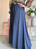 Load image into Gallery viewer, Deep Elasticated Waist Wide Pant - Navy
