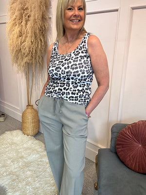 Magic Wide Pant - Taupe