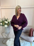 Load image into Gallery viewer, Soft Easy Cardigan - Plum
