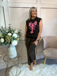 Load image into Gallery viewer, Lobster Tank Top - Brown/Pink - Wardrobe By Simone
